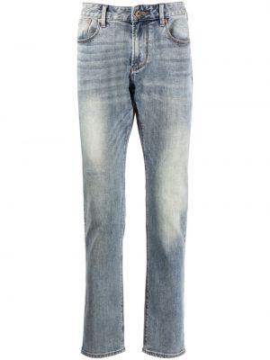 Slim fit skinny fit-jeans Emporio Armani blå