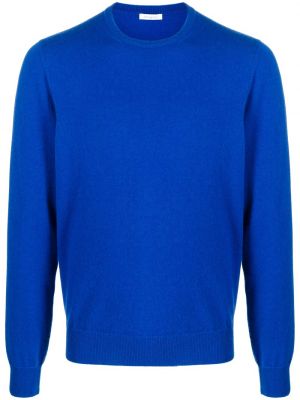 Pull en cachemire col rond Malo bleu