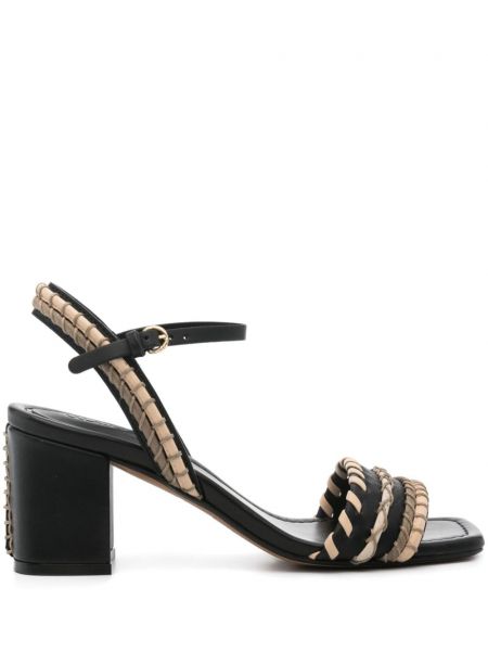 Kožené sandále Ulla Johnson čierna