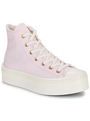 Sneakers con motivo a stelle Converse Chuck Taylor All Star rosa