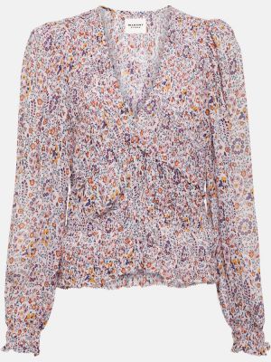Bluză cu model floral Marant Etoile