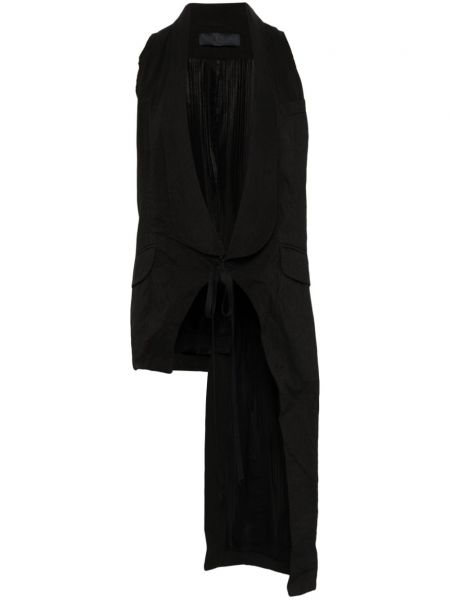 Asymetrická vesta Marc Le Bihan čierna