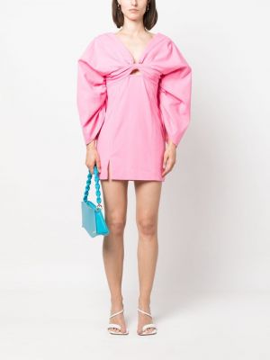 Kleid mit v-ausschnitt Cult Gaia pink
