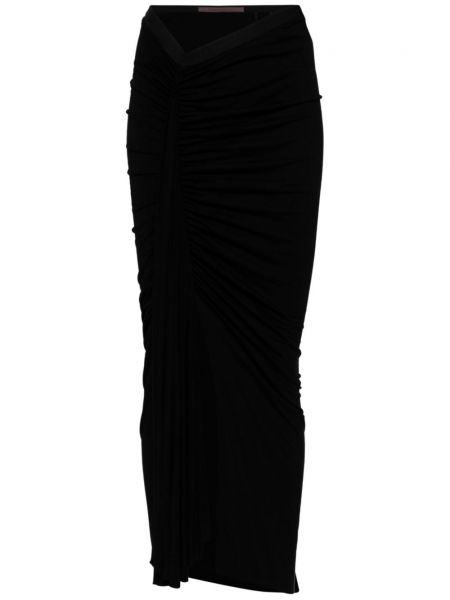 Asimetrična suknja Rick Owens Lilies crna