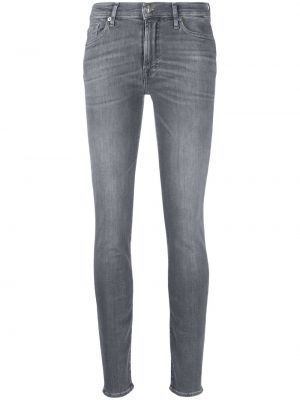 Skinny jeans 7 For All Mankind grau