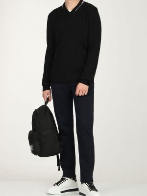 Пуловер Bikkembergs черный