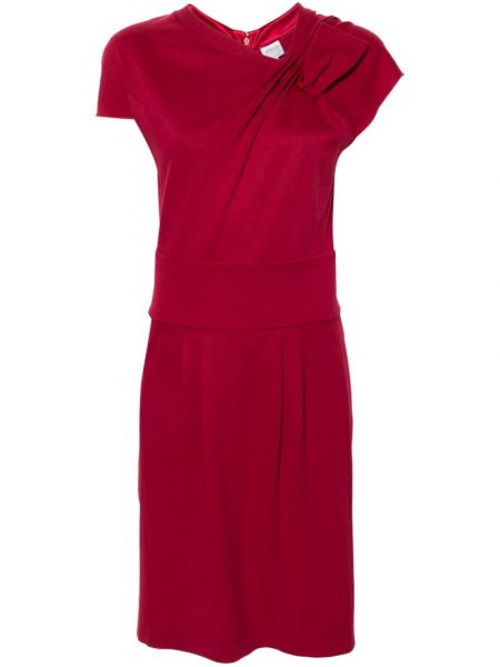 Ίσιο φόρεμα από ζέρσεϋ Giorgio Armani Pre-owned κόκκινο