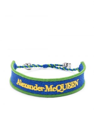 Cord armband mit stickerei Alexander Mcqueen