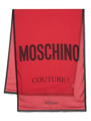 Κασκόλ με σχέδιο Moschino