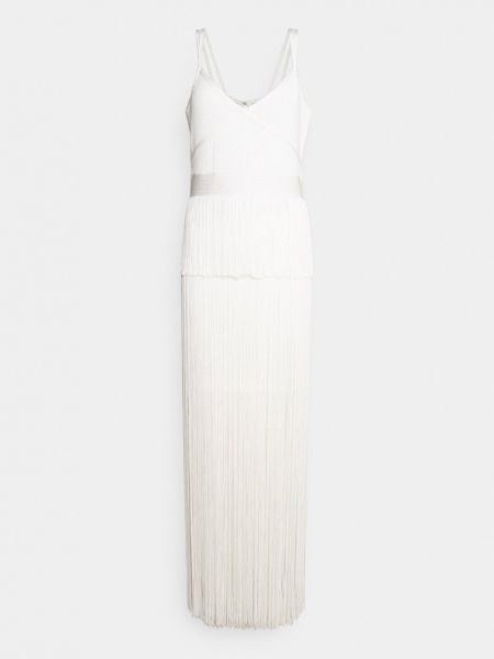 Sukienka wieczorowa Hervé Léger biała