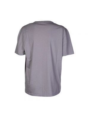 Camiseta de algodón de cuello redondo con bolsillos Dondup