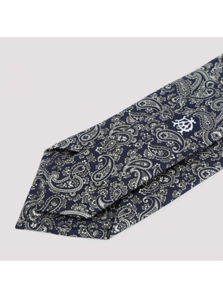 Krawat z wzorem paisley Dunhill