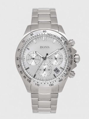 Srebrny zegarek Boss