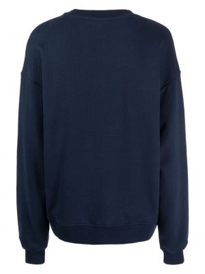 Sweatshirt mit stickerei aus baumwoll The Upside blau