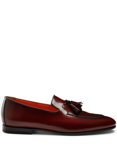 Loafers skórzane Santoni