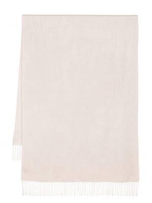 Кашмирен шал с ресни N.peal бяло