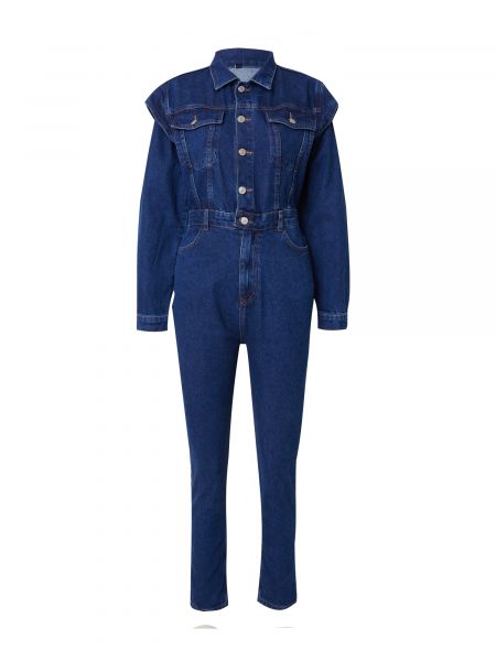 Denim jumpsuit Trendyol blå