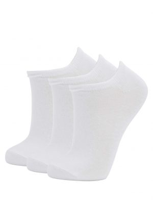 Bavlnené ponožky Defacto sivá