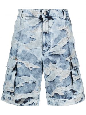 Kamuflere bermudashorts Valentino blå