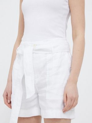 Льняные шорты Lauren Ralph Lauren белые