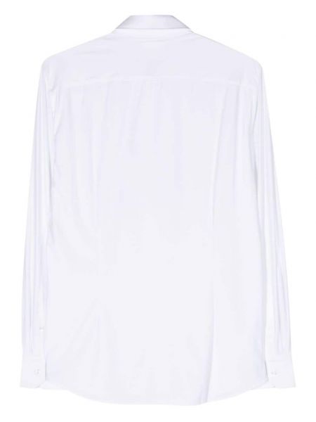 Krekls ar pogām Dell'oglio balts