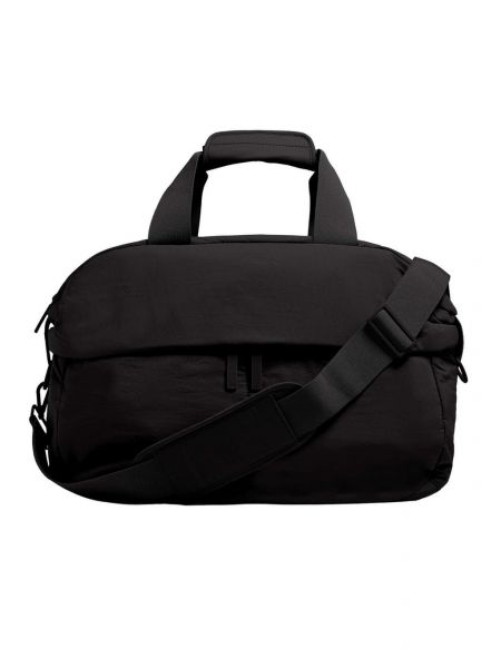 Спортивная сумка с карманами Oysho черная