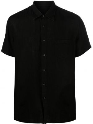 Ленена риза 120% Lino черно