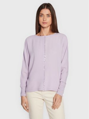Relaxed блуза Olsen виолетово