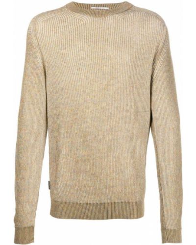 Sweter Woolrich brązowy