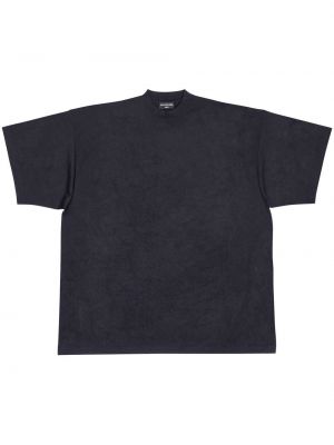 T-shirt oversize Balenciaga nero