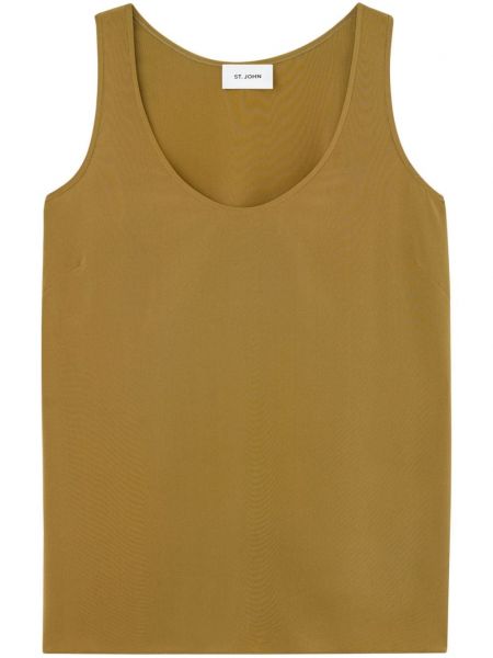 Tanktop med rundhals St. John grøn