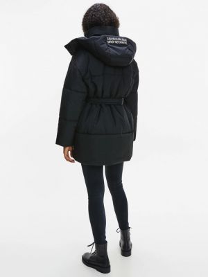 Wintermantel Calvin Klein Jeans schwarz