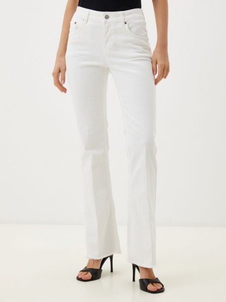 Прямые джинсы Sisley белые