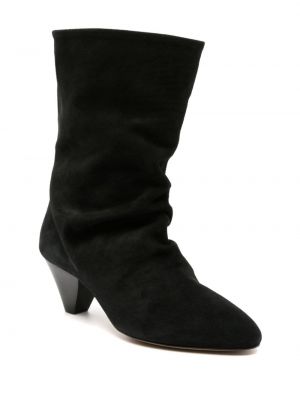 Ankle boots en suède Isabel Marant noir