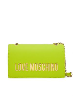 Geantă plic Love Moschino verde
