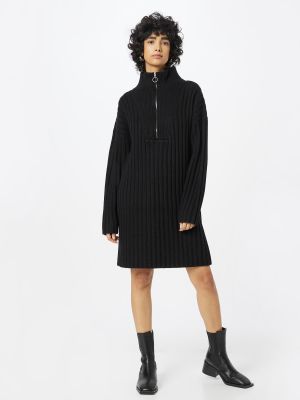 Robe en tricot Mbym noir