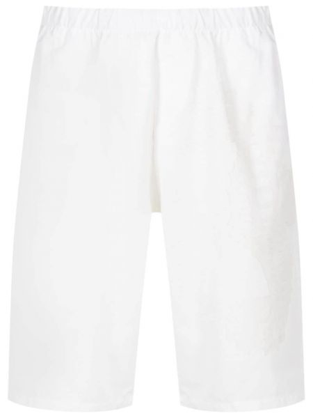 Jacquard bermuda kratke hlače s životinjskim uzorkom Amir Slama bijela