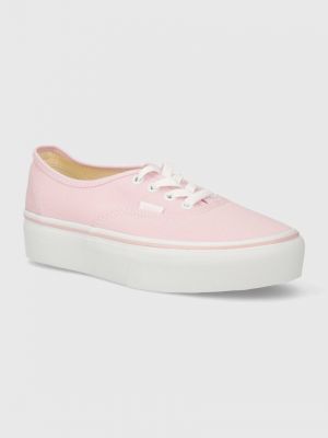 Pantofi cu platformă Vans roz