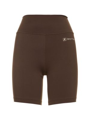 Pantalones cortos de cintura alta Sporty & Rich