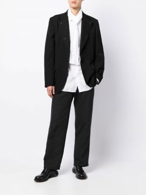 Figurbetonter blazer Yohji Yamamoto schwarz