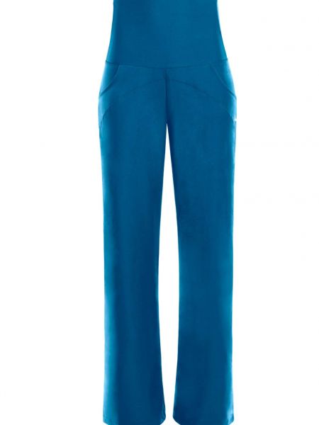 Teplákové nohavice Winshape modrá
