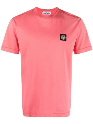 T-shirt Stone Island rosa