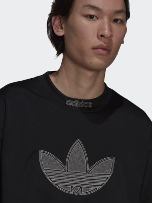 Hanorac cu fermoar Adidas Originals negru