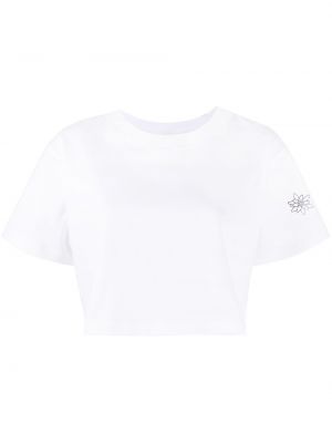 Camiseta de tela jersey Styland blanco