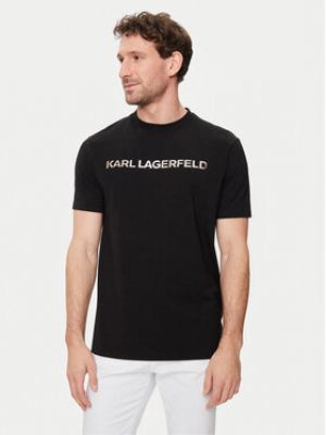 Tričko Karl Lagerfeld černé