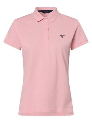T-shirt Gant, różowy