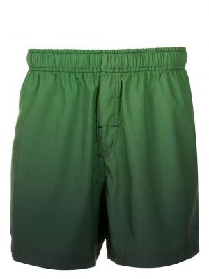 Shorts mit farbverlauf Osklen grün