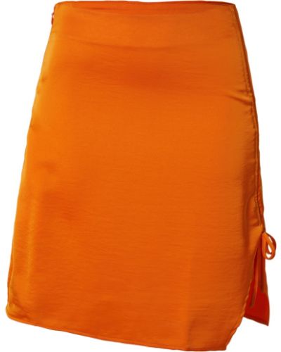 Φούστα mini Somethingnew πορτοκαλί