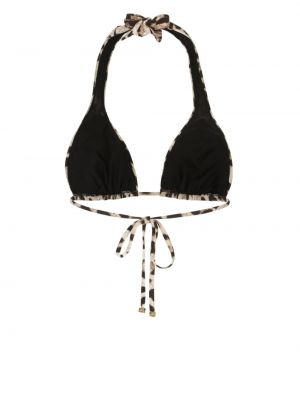 Bikini à imprimé à imprimé léopard Dolce & Gabbana