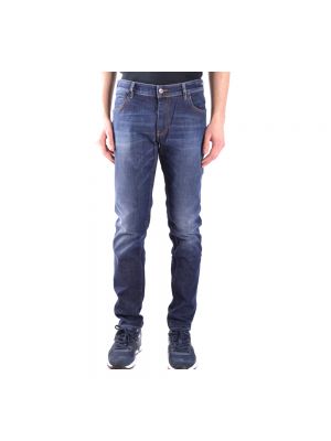 Bootcut jeans Paolo Pecora blau